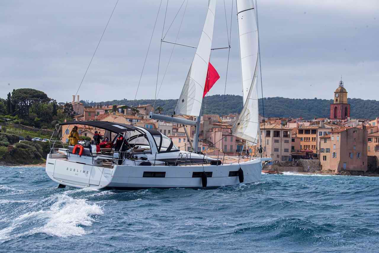 Jeanneau Yacht 60 sailboat for rent in the Gulf of Saint Tropez