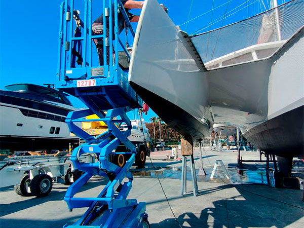 Entretien multicoque • Major Boats Saint-Tropez