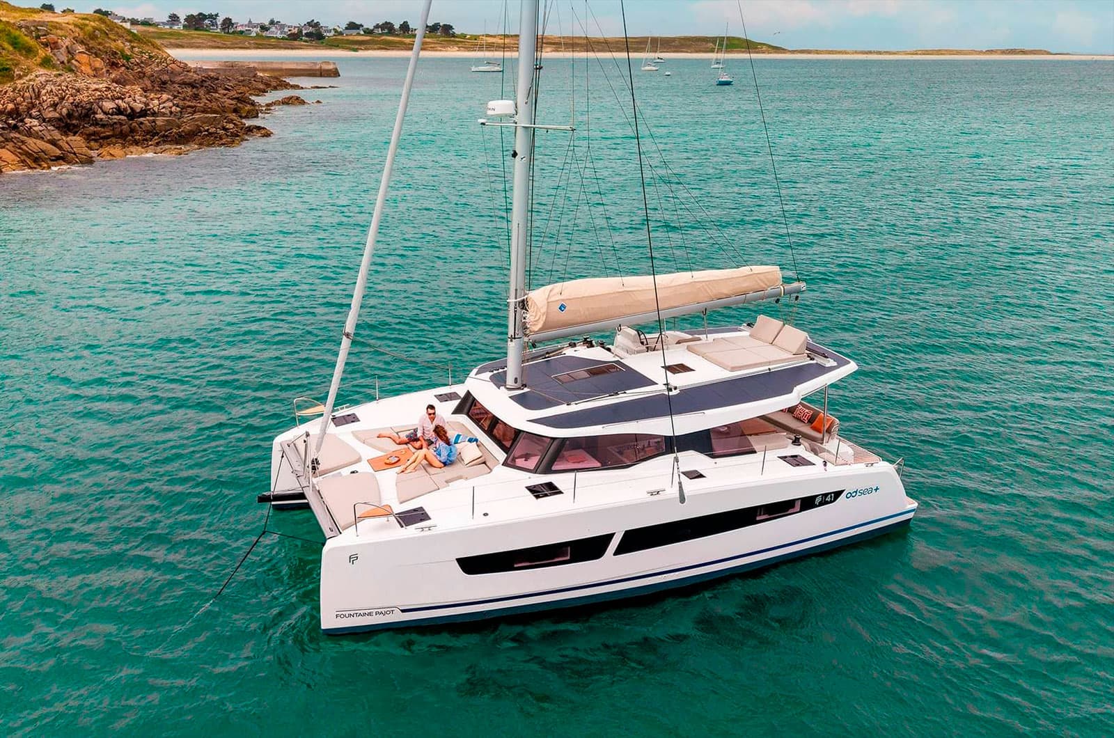 Catamaran Fountaine Pajot FP41 • Tendance Voile St-Tropez