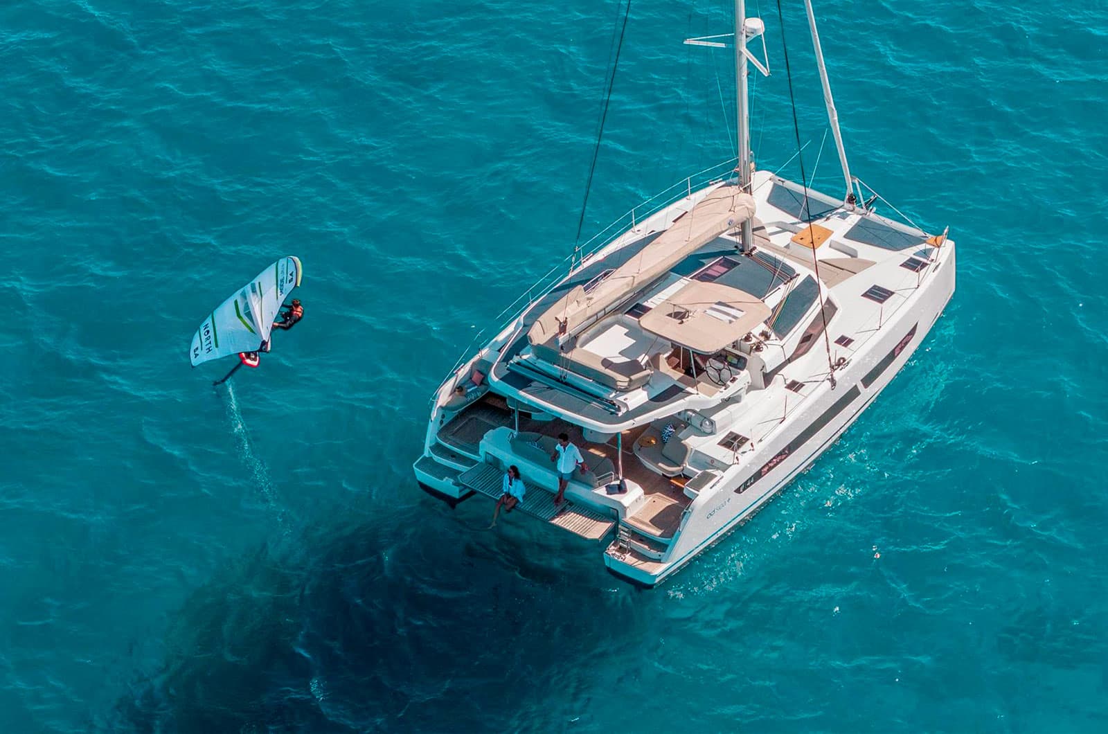 Catamaran Fountaine Pajot FP44 • Tendance Voile St-Tropez