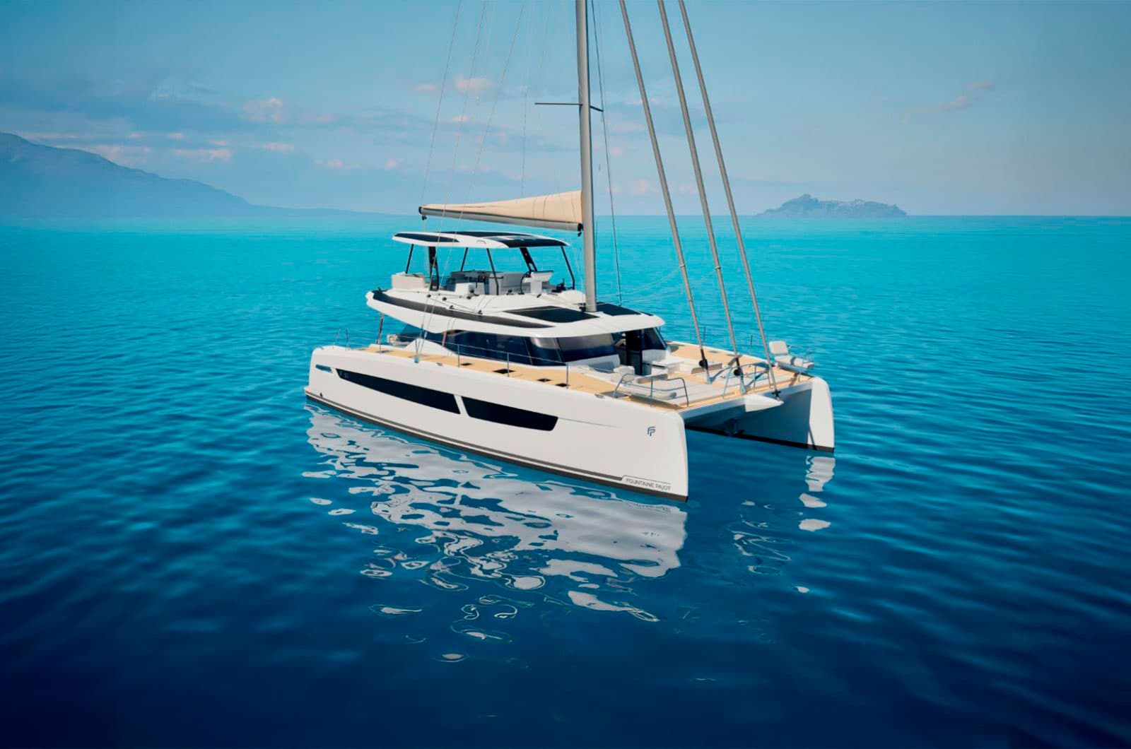 Catamaran Fountaine Pajot FP55 • Tendance Voile St-Tropez