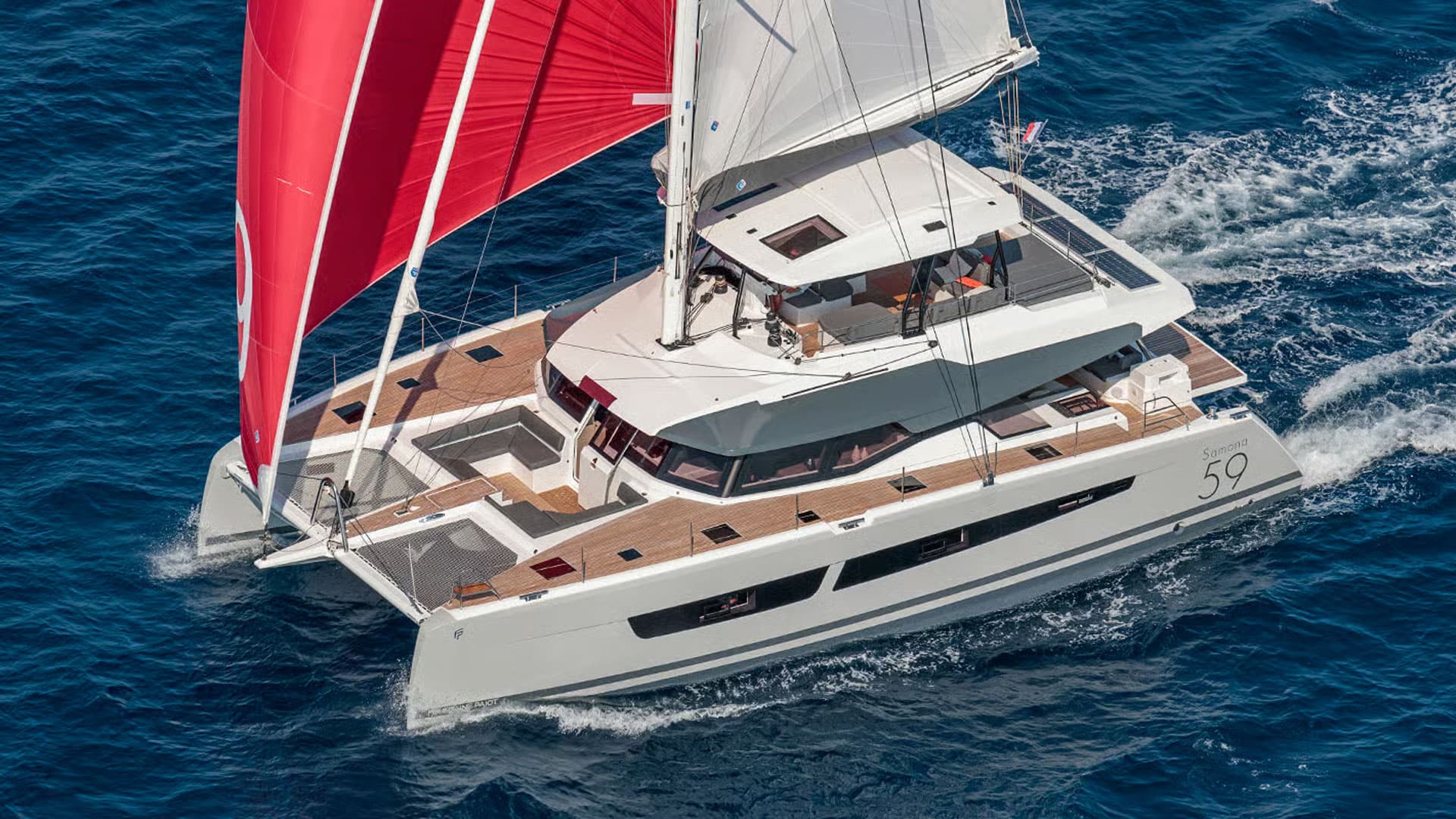 Yacht de luxe Fountaine Pajot Samana 59 • Tendance Voile St-Tropez